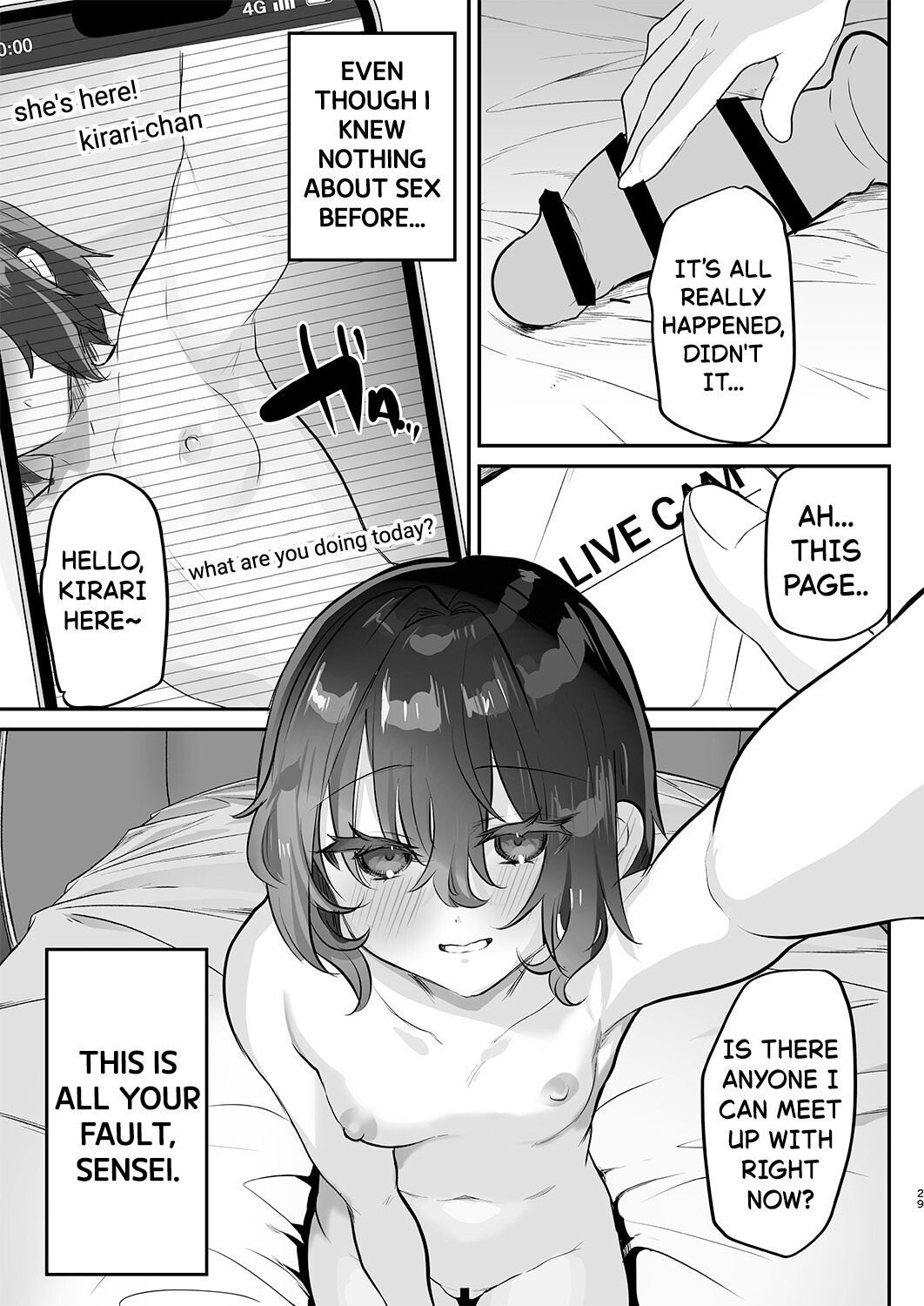 Hentai Manga Comic-Men's Bath Challenge... Failed! Cornered in the Sauna...-Read-28
